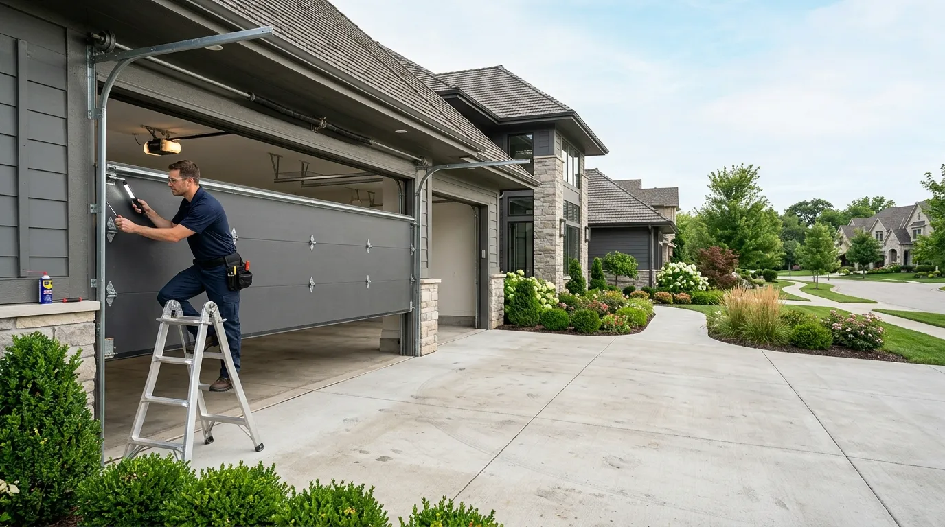 Garage door work by Freehold Garage Door Pros in Freehold, NJ