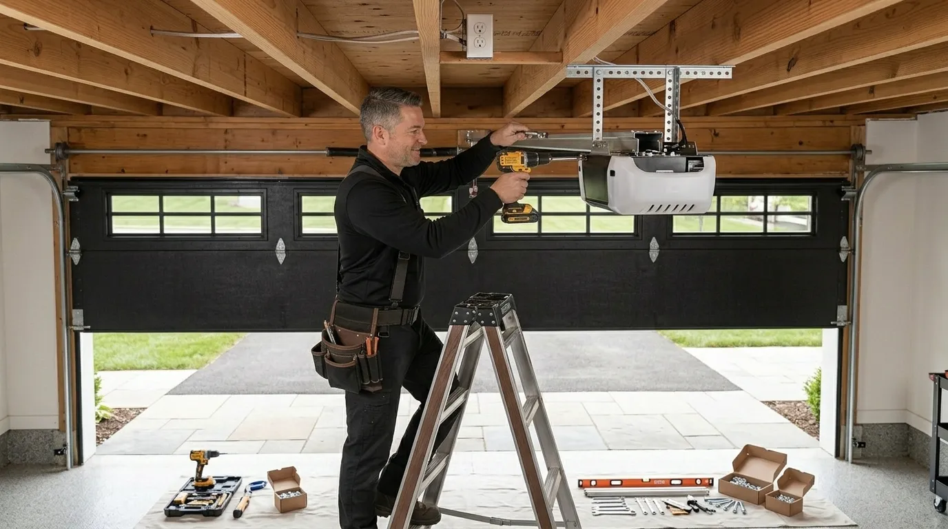 Garage door work by Freehold Garage Door Pros in Freehold, NJ