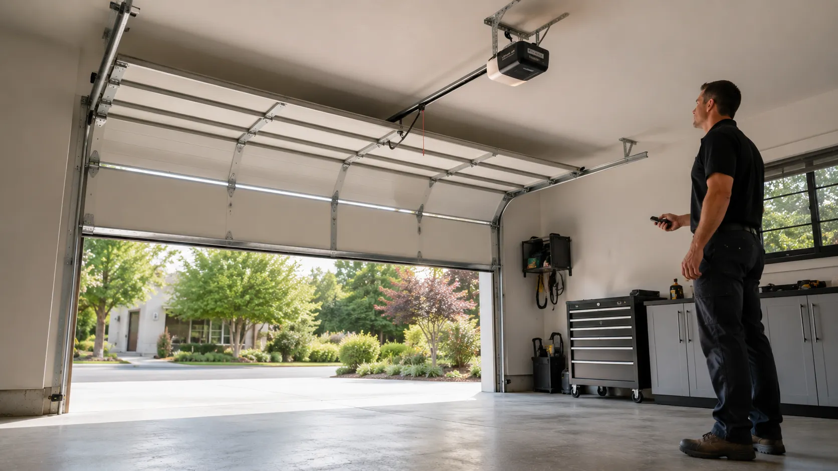 What That Garage Door Noise Is Actually Telling You